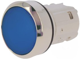 3SU10510AB500AA0, 3SU1051-0AB50-0AA0 АКТУАТОР КНОПКИ С ВОЗМОЖНОСТЬЮ ПОДСВЕТКИ, 22MM, КРУГЛ., ГЛЯНЦЕВЫЙ МЕТАЛЛ, КНОПКА СИНЯЯ ПЛОСКАЯ, БЕЗ ФИК – купить оптом и в розницу