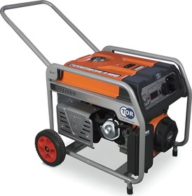 Генератор бензиновый KM13000H 9,0 кВт 220В 26 л с электростартером и колесами 1024230