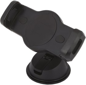 Фото 1/10 Держатель в автомобиль для смартфона/планшета "LP" 110-190 мм. стекло/подголовник/ воздуховод (черный