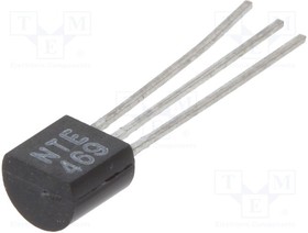 Фото 1/2 NTE469, Транзистор: N-JFET, полевой, 35В, 2мА, 625мВт, TO92, Igt: 50мА