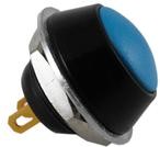 Фото 1/2 30-202, Pushbutton Switch - SPST-NO - Off-Mom - 150mA 24VDC - Round, Button Actuator With Green Cap - Solder Lug - Panel ...