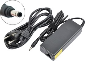 Блок питания (сетевой адаптер) VIXION для ноутбуков HP 19V 4.74A 90W 4.8х1.7 мм черный, с сетевым кабелем