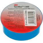 1300-19C, Temflex 1300 PVC Duct tape, blue, roll 19 mm x 20 m 7100080345