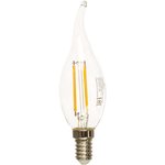 Лампа LED Filament Свеча на ветру E14 11W 720lm 2700K SQ104801111 104801111