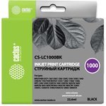 Картридж струйный Cactus CS-LC1000BK черный (22.6мл) для Brother DCP ...