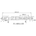GF-2482, Амортизатор капота Nissan Teana (J31) 03- Zekkert