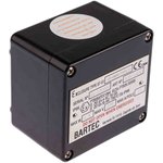 GB80, GB Series Black Junction Box, IP66, 5 + E Terminals, ATEX, 80 x 75 x 55mm