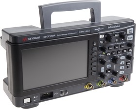 Фото 1/10 DSOX1204A, Oscilloscope: digital; DSO; Ch: 4; 70MHz; 2Gsps; 1Mpts; LCD 7"; ?5ns
