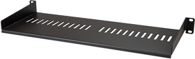 Фото 1/3 CABSHELF1U7V, Startech Black Shelf, 1U, 20kg Load, 440mm x 175mm