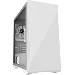 Корпус MiniTower Zalman Z1 Iceberg white (mATX, window, FRONT 2x120mm ...