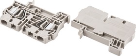 Фото 1/2 1608620000, Weidmuller ZDU Series Brown Feed Through Terminal Block, 6mm², Single-Level, Clamp Termination