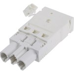92.934.0053.0, GST18i3 Series Mini Connector, 3-Pole, Male, Cable Mount, 16A, IP40