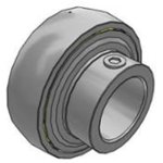 Bearing Unit Insert 20mm ID 47mm OD YAR 204-2RF