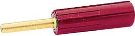 584-0500 RED, Cable Connector, Red, 1 Poles