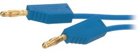 28.0061-20023, Test Lead Gold-Plated 2m Blue