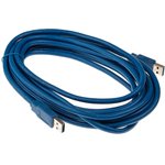 USB 3.0 Cable, Male USB A to Male USB A Cable, 5m