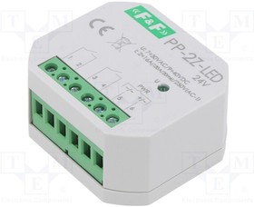 PP-2Z-LED 24V, Relay: installation; in mounting box; 7?30VAC; 9?40VDC; NO x2