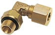 0199 06 10, 0199 Series Elbow Threaded Adaptor, G 1/8 Male to Push In 6 mm, Threaded-to-Tube Connection Style