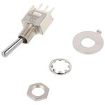 T101SHCQE, Switch Toggle ON None ON SPDT Round Lever PC Pins 3A 120VAC 28VDC PC ...