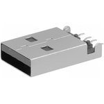 48037-2200, USB Connectors USB A PLUG SMT STR S SHELL LEG 3.8mm L/F