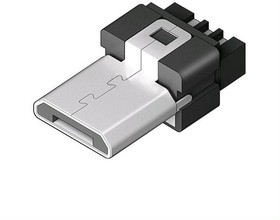 712-4-S-BS0, Штекер Micro USB Типа B 5-Полюсный