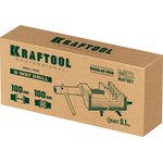 KRAFTOOL 100 мм, трехсторонние, станочные сверлильные тиски (32716-100)