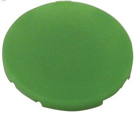 Фото 1/3 Button plate, round, green, for pushbutton, 216424