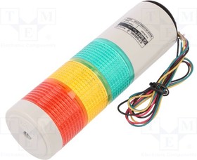 STG50ML-3-24-RAG, Сигнализатор: сигнальная колонна, LED, красный/янтарный/зеленый