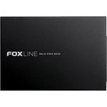 Накопитель SSD Foxline 256GB 2.5" 3D TLC, metal case