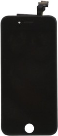 Фото 1/2 Дисплей (экран) в сборе с тачскрином для Apple iPhone 6 черный (Zetton) олеофобное покрытие