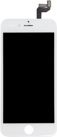 Фото 1/2 Дисплей (экран) в сборе с тачскрином для Apple iPhone 6S белый (Zetton) олеофобное покрытие