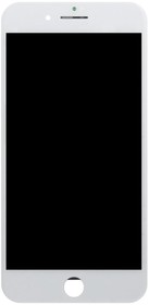 Фото 1/2 Дисплей (экран) в сборе с тачскрином для Apple iPhone 8 Plus белый (Zetton) олеофобное покрытие