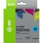Картридж струйный Cactus CS-C9392 №88 пурпурный (29мл) для HP DJ Pro K550