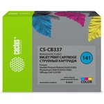 Картридж струйный Cactus CS-CB337 №141 многоцветный (9мл) для HP DJ ...