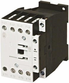 Фото 1/2 109811 DILMP32-10(RDC24), Contactor, 24 V dc Coil, 4-Pole, 32 A, 7.5 kW, 4NO, 400 V ac