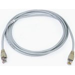 GPCPCU020-888HB, Cat5e Straight Male RJ45 to Straight Male RJ45 Ethernet Cable, U/UTP, Grey LSZH Sheath, 2m