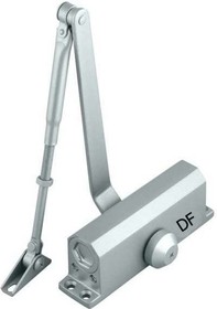 Доводчик дверной модель DF-2SLR, цвет серебро DF2SLR