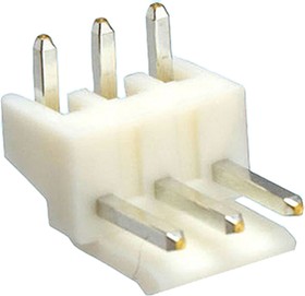 S3P-VH(LF)(SN), 1x3P VH 1 3.96mm 3 Brass - Wire To Board / Wire To Wire Connector