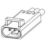 FLHP2190, Headers & Wire Housings FLH Series - Wire Mount Connector,