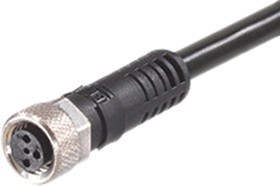 Фото 1/2 120086-8656, Female 3 way M8 to Unterminated Sensor Actuator Cable, 2m