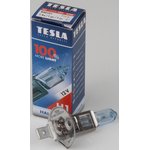 B40101, Лампа автомобильная H1 12V- 55W (P14,5s) Platinum White (Tesla)