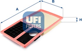 Фото 1/2 UFI Фильтр воздушный 30.342.00