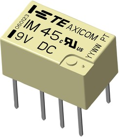 1462042-6, IM Series Signal Relays-1 pole changeover-12 VDC-1 Form C-THT non-latching 1 coil-SPDT-2 A