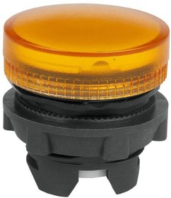 Фото 1/2 Головка сигнальной лампы OptiSignal D22 A5-L-5 желт. пластик ZB5AV053 КЭАЗ 332303