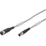 NEBU-M12G5-K-2.5-M8G4, Cable, NEBU Series, For Use With Energy Chain ...