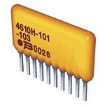 4606X-101-561LF, SIL/SIP-резистор 0,2Вт 5R/6P 560R