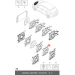 93184140, 93184140 Кожух вентилятора / OPEL Astra-H,Zafira-B