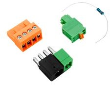 A104, Pluggable Terminal Blocks BAVG2Socket is a transfer line terminal suitable for RS485 line construction.