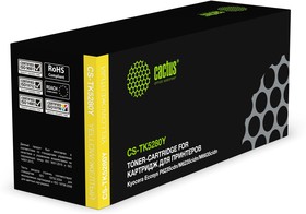 Фото 1/10 Картридж лазерный Cactus CS-TK5280Y TK-5280Y желтый (11000стр.) для Kyocera Ecosys P6235cdn/ M6235cidn/M6635cidn