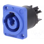 FM12300, Connector: round, "mom", CLIFFCON-P, 20A, 250VAC, per panel, PIN: 3